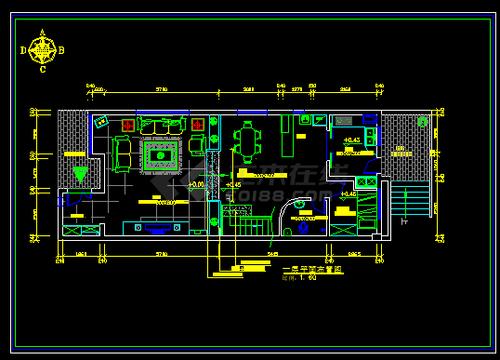 萬科四季花城某別墅裝飾建筑施工套圖